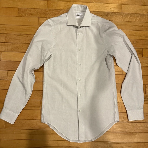 [3 for $30] Calvin Klein sz 14 men’s dress shirt - Picture 1 of 4